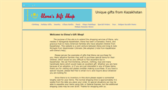 Desktop Screenshot of elenasgiftshop.com